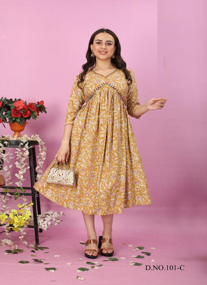 Alia By Blue Hills Designer Kurtis Catalog
